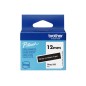 Brother BTAG-335 - Ruban adhésif blanc sur noir, 12 mm de large, non laminé Brother BTAG-335 - Ruban adhésif blanc sur noir, 12 mm de large, non laminé
