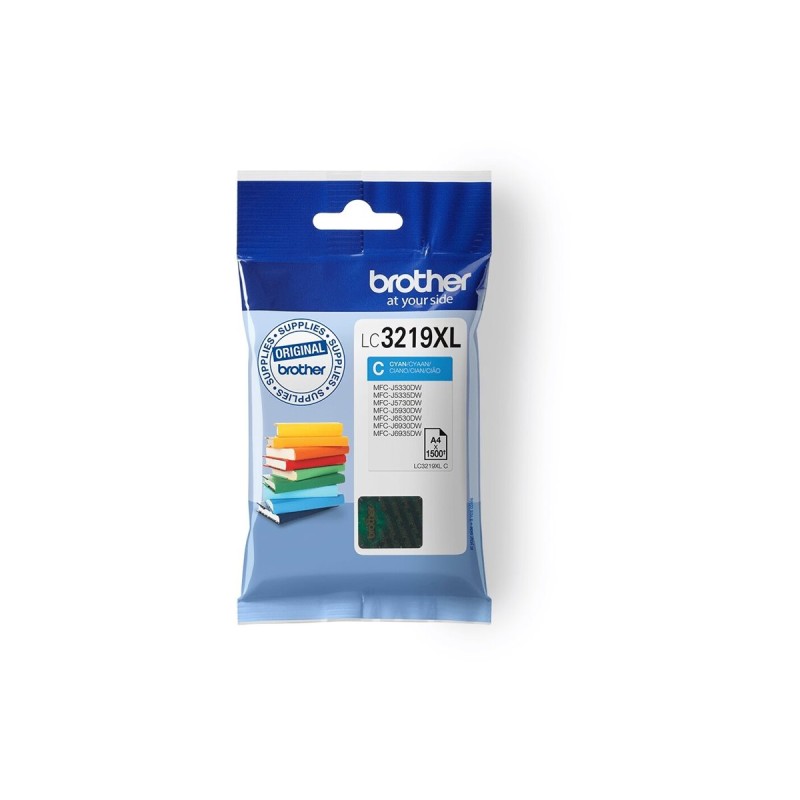 Brother LC3219XLC - Cartouche d'encre originale – Cyan Brother LC3219XLC - Cartouche d'encre originale – Cyan