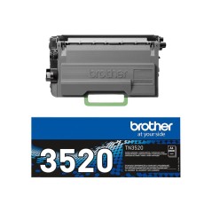 Brother TN-3520 - Cartouche de toner originale à très haut rendement – Noir