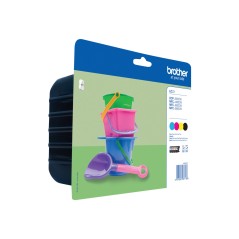 Brother LC221VALBP - Pack de cartouches d'encre originales