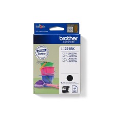 Brother LC221BK cartouche d'encre 1 pièce(s) Original Noir