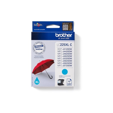 Brother LC225XLC - Cartouche d'encre originale - Cyan