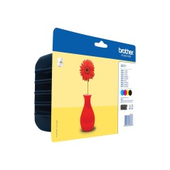 Brother LC121VALBP - Pack de cartouches d'encre originales