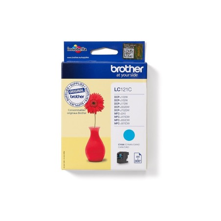 Brother LC121C - Cartouche d'encre originale – Cyan