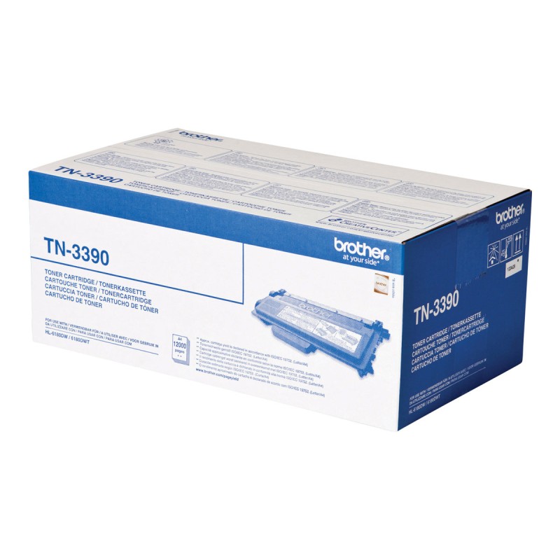 Brother TN-3390 - Cartouche de toner originale à haut rendement – Noir