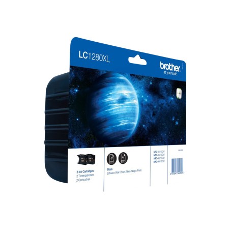 Brother LC1280XLBKBP2 cartouches jet d'encre noires