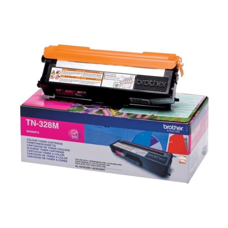 Brother TN-328M - Cartouche de toner originale – Magenta