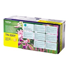 Brother TN-320Y - Cartouche de toner originale – Jaune