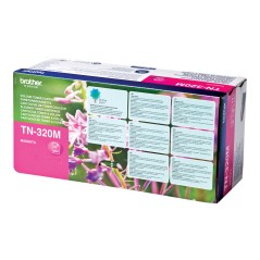 Brother TN-320M - Cartouche de toner originale – Magenta