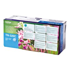 Brother TN-320C - Cartouche de toner originale – Cyan
