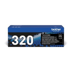 Brother TN-320BK - Cartouche de toner originale – Noir