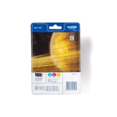 Brother LC1100RBWBP cartouche d'encre 3 pièce(s) Original Cyan,