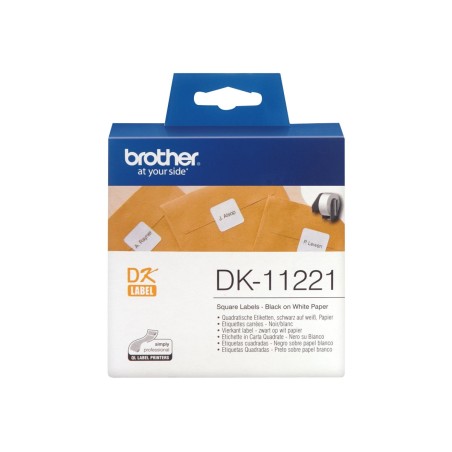 Brother DK-11221 - Rouleau d'étiquettes original – Noir sur blanc, 23