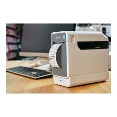Brother TD-2125NWB - Imprimante d'étiquettes de bureau avec USB,