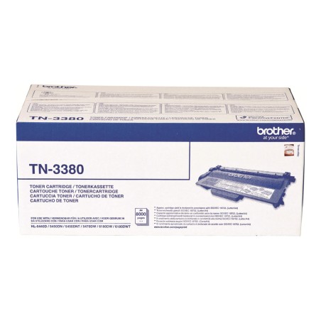 Brother TN-3380 - Cartouche de toner originale à haut rendement – Noir