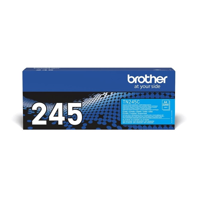Brother TN-245C - Cartouche de toner originale – Cyan Brother TN-245C - Cartouche de toner originale – Cyan