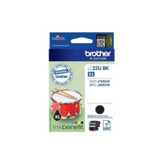 Brother LC22UBK - Cartouche d'encre originale à très haut rendement –