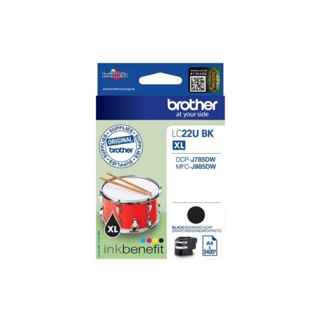 Brother LC22UBK - Cartouche d'encre originale à très haut rendement –