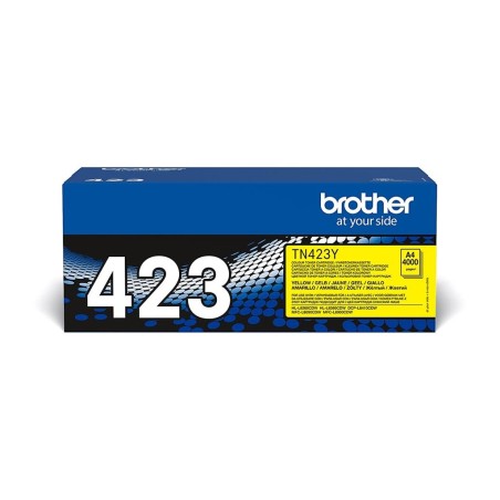 Brother Cartouche de toner TN-423Y originale – Jaune