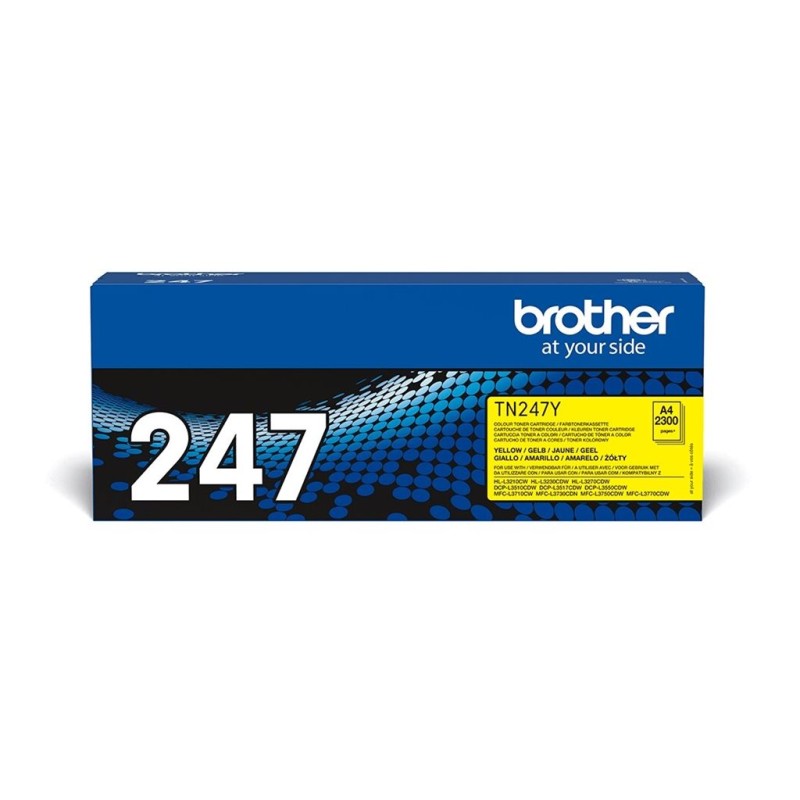 Brother TN-247Y - Cartouche de toner originale – Jaune Brother TN-247Y - Cartouche de toner originale – Jaune