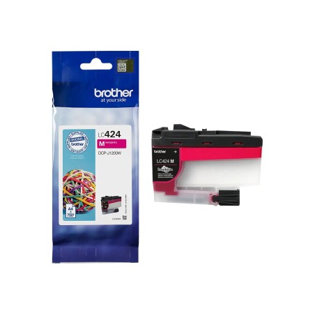 Brother LC424M - Cartouche d'encre transparente - magenta