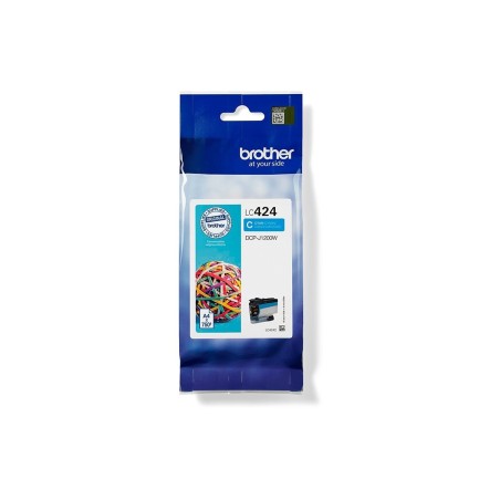 Brother LC424C - Cartouche d'encre transparente - cyan