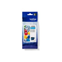Brother LC426XLC - Cartouche d'encre XL transparente et durable - cyan