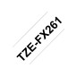 Brother TZE-FX261 ruban d'étiquette Noir sur blanc Brother TZE-FX261 ruban d'étiquette Noir sur blanc