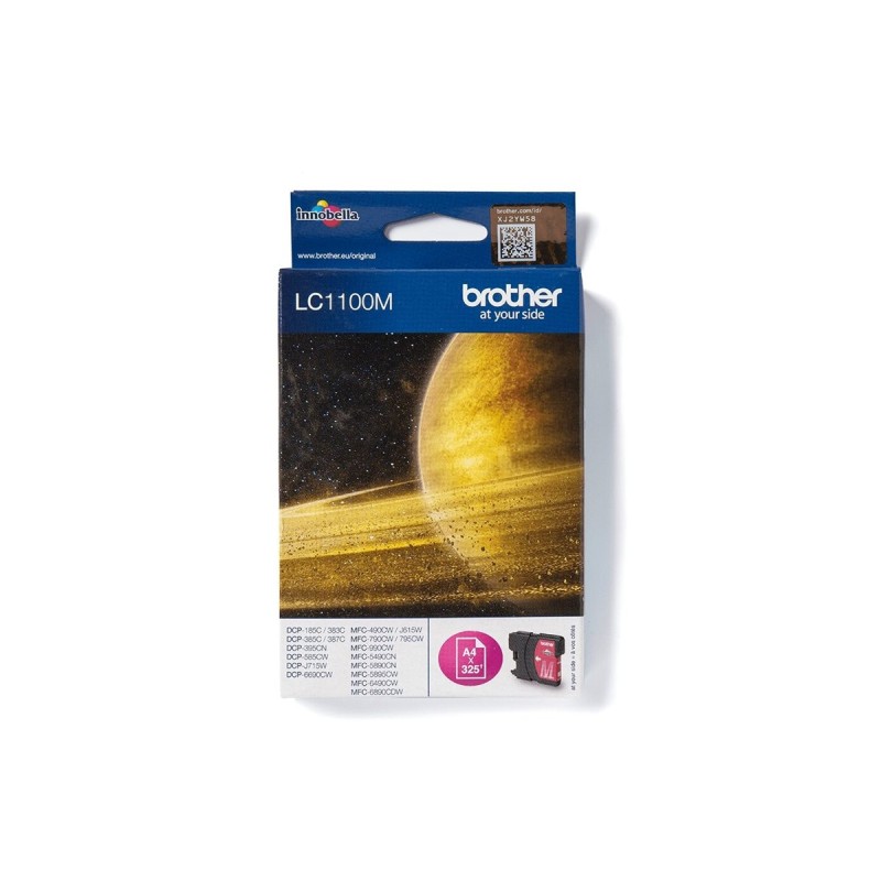 Brother LC1100M - Cartouche d'encre originale – Magenta Brother LC1100M - Cartouche d'encre originale – Magenta