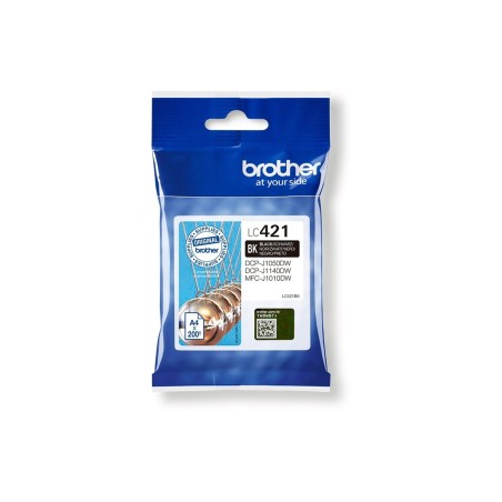Brother LC421BK - Cartouche d'encre originale - Noire