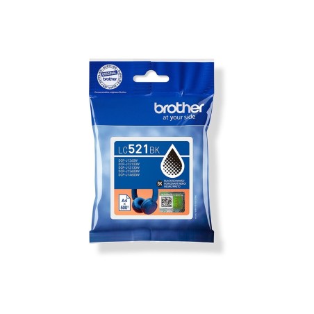 Brother LC521BK Cartouche d'encre originale - Noir