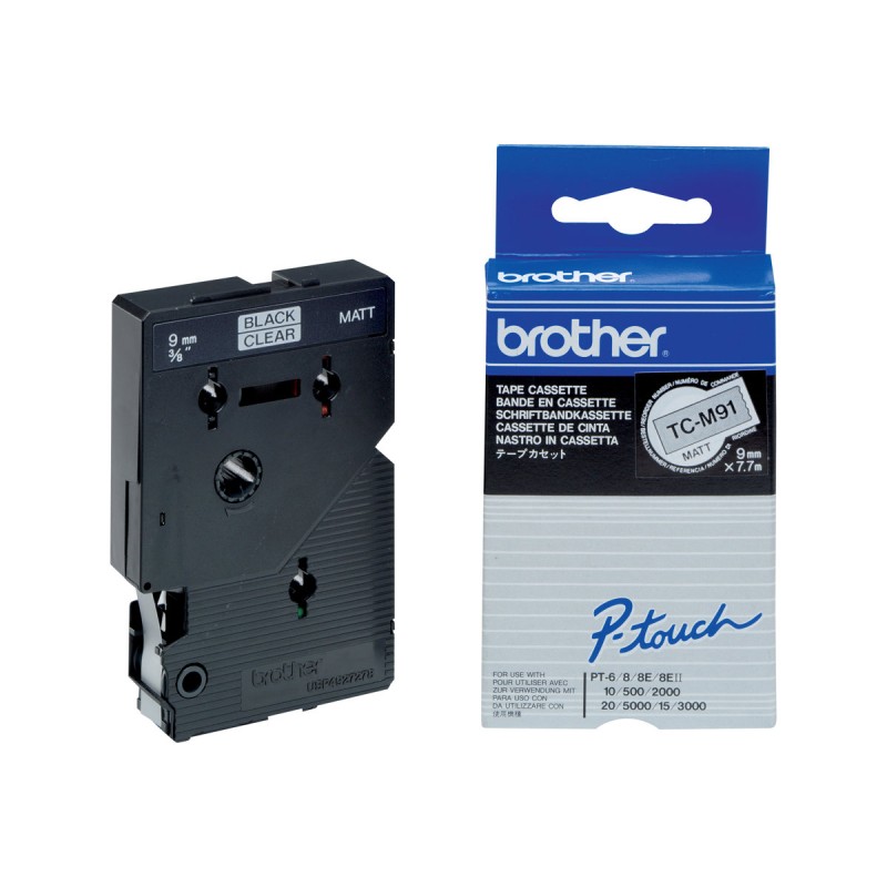Brother TCM91 ruban d'étiquette TC