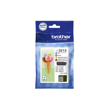 Brother LC3213VAL - Cartouches d'encre originales - noir, cyan, magenta, jaune