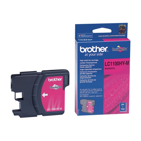 Brother Cartouche d'encre LC1100HYM originale à haut rendement –