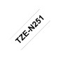 Brother TZE-N251 ruban d'étiquette TZ Brother TZE-N251 ruban d'étiquette TZ