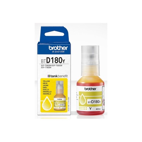 Brother BTD180Y Jaune Bouteille d'encre originale
