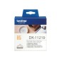 Brother DK-11219 étiquette à imprimer Blanc