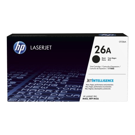 HP 26A - noir - original - LaserJet - cartouche de toner (CF226A)