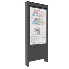 Chief OLF55BP-S montage des affichages de messages 139,7 cm (55") Noir
