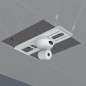 Chief CMS446 kit de support Blanc Métal