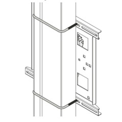 Chief Square U-Bolt Set
