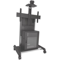 Chief XVAUB chariot et support multimédia Noir Ecran plat Panier multimédia
