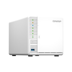 QNAP TS-364 NAS Tower Intel® Celeron® N5095 8 Go DDR4 0 To QNAP Turbo System Blanc