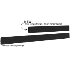Chief LWM3X1UM montage des affichages de messages 139,7 cm (55") Noir