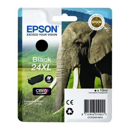 Epson Elephant Cartouche "Eléphant" - Encre Claria Photo HD N (XL)