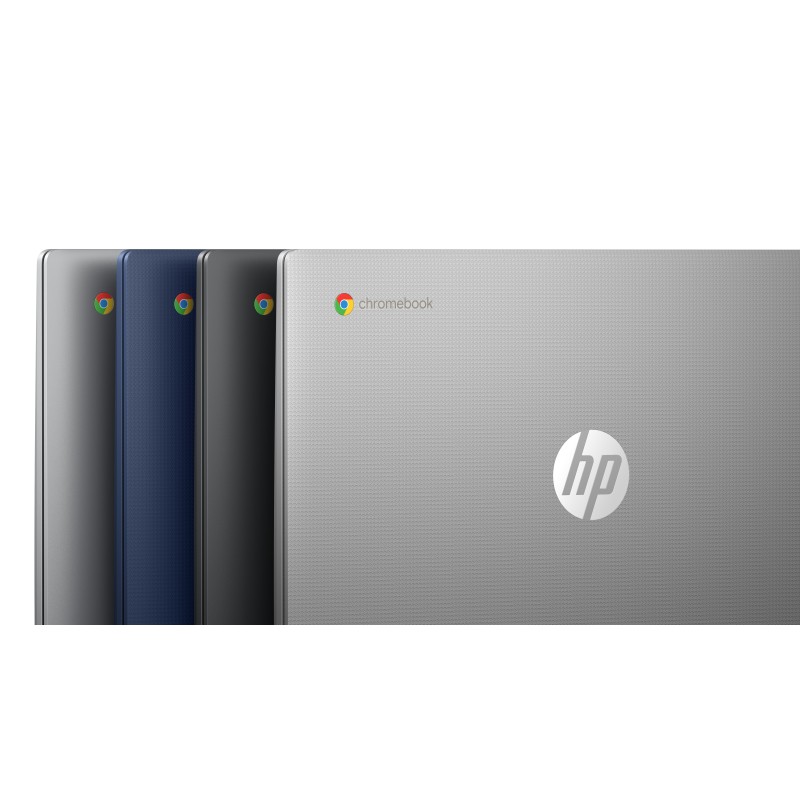 HP Chromebook 14a-nm0000nfx MediaTek 35,6 cm (14") HD 4 Go LPDDR5-SDRAM Wi-Fi 6 (802.11ax) ChromeOS Gris