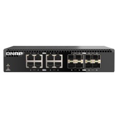 QNAP QSW-3216R-8S8T commutateur réseau Non-géré L2 10G Ethernet (100 1000 10000) Noir
