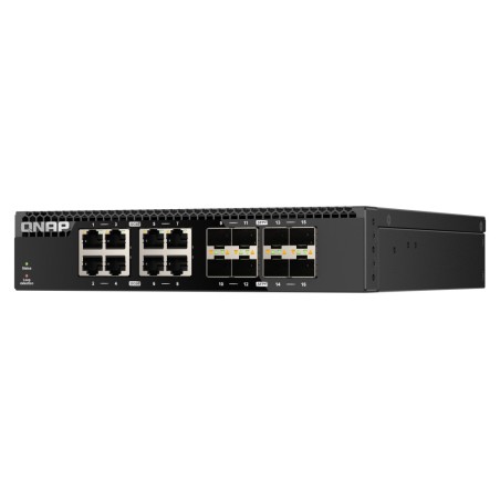 QNAP QSW-3216R-8S8T commutateur réseau Non-géré L2 10G Ethernet (100/1000/10000) Noir