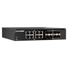 QNAP QSW-3216R-8S8T commutateur réseau Non-géré L2 10G Ethernet (100 1000 10000) Noir
