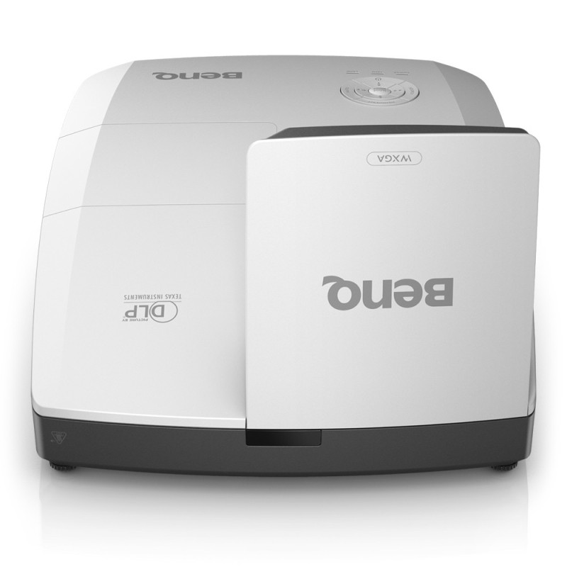 BenQ MW855UST+ Projecteur à focale ultra courte 3500 ANSI lumens DLP WXGA (1280x800) Compatibilité 3D Noir, Blanc BenQ MW855UST+ Projecteur à focale ultra courte 3500 ANSI lumens DLP WXGA (1280x800) Compatibilité 3D Noir, Blanc